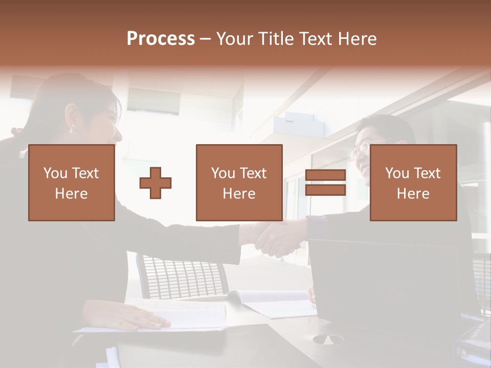 Businessman Wear Handsome PowerPoint Template