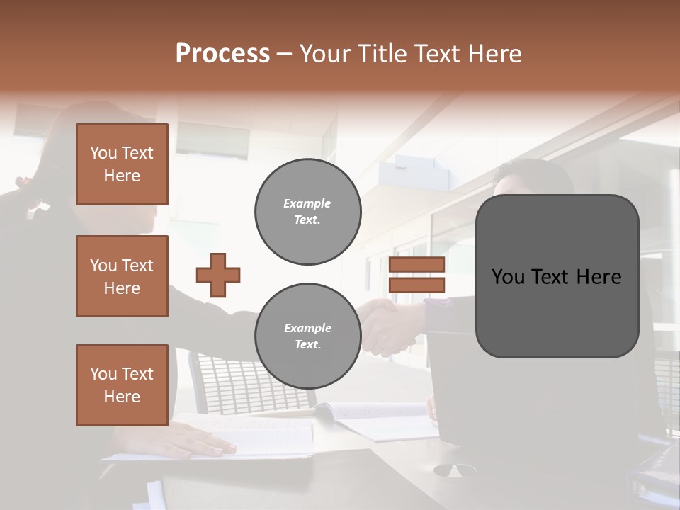 Businessman Wear Handsome PowerPoint Template