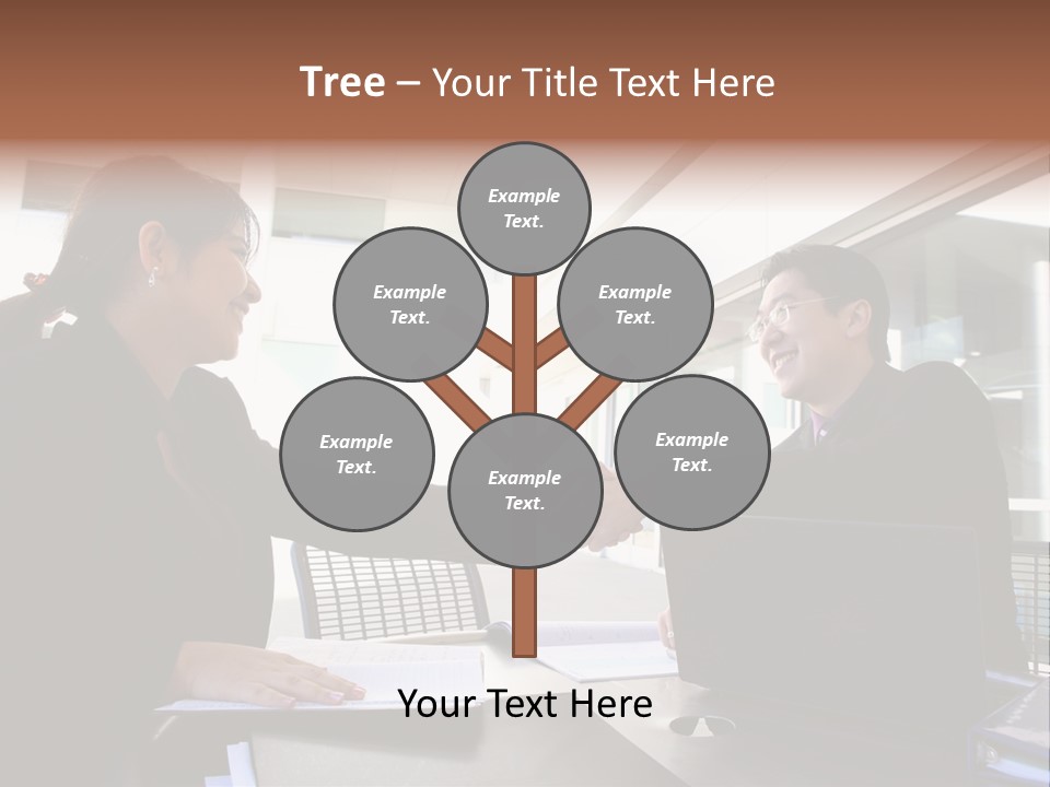 Businessman Wear Handsome PowerPoint Template