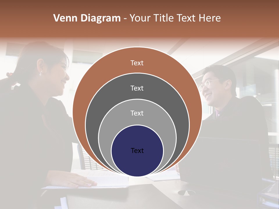 Businessman Wear Handsome PowerPoint Template