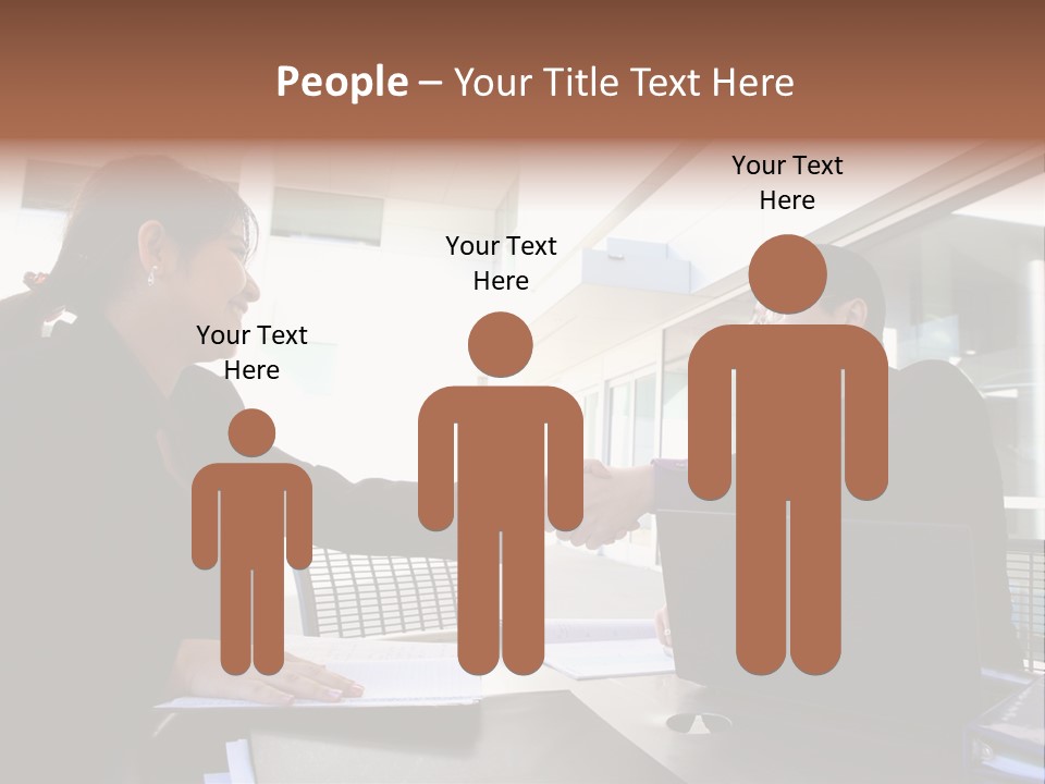 Businessman Wear Handsome PowerPoint Template