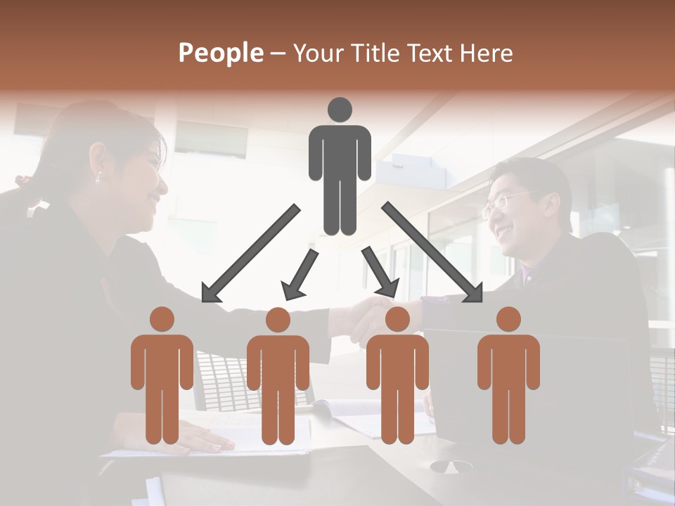 Businessman Wear Handsome PowerPoint Template