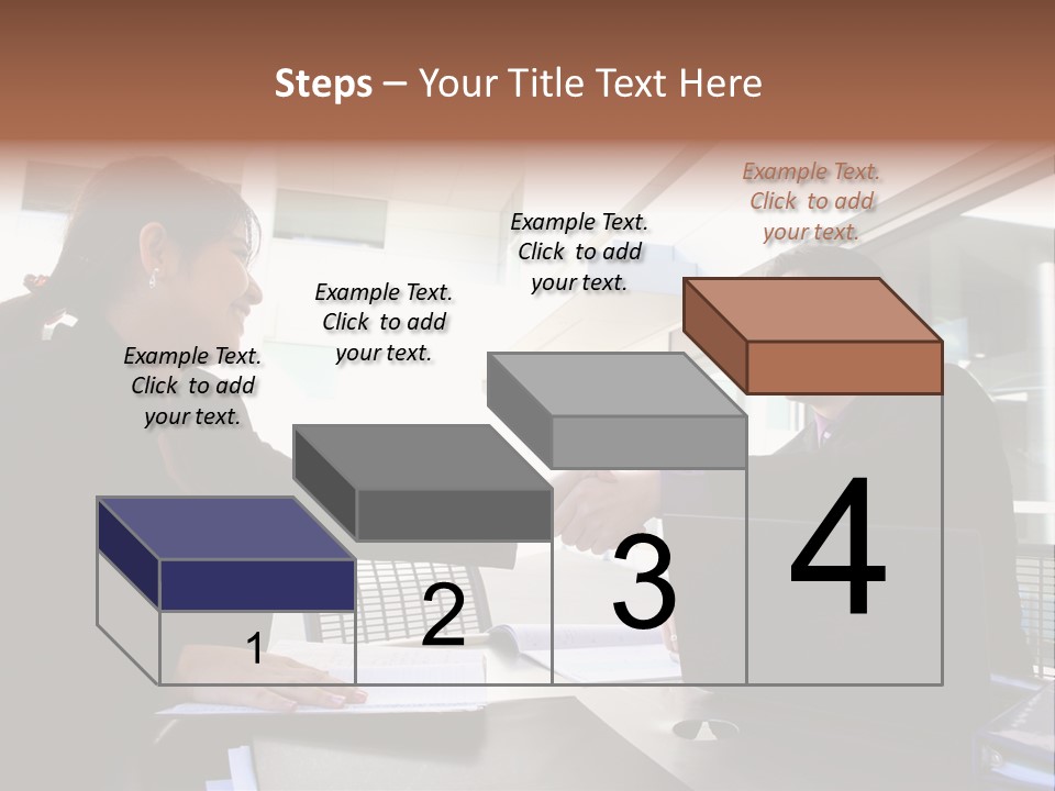 Businessman Wear Handsome PowerPoint Template