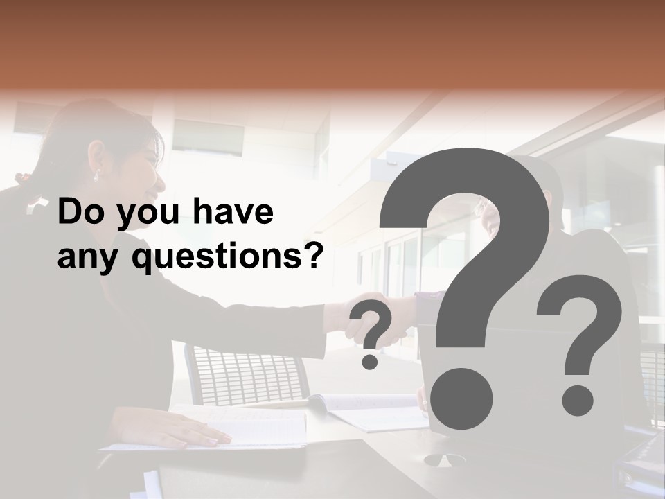 Businessman Wear Handsome PowerPoint Template