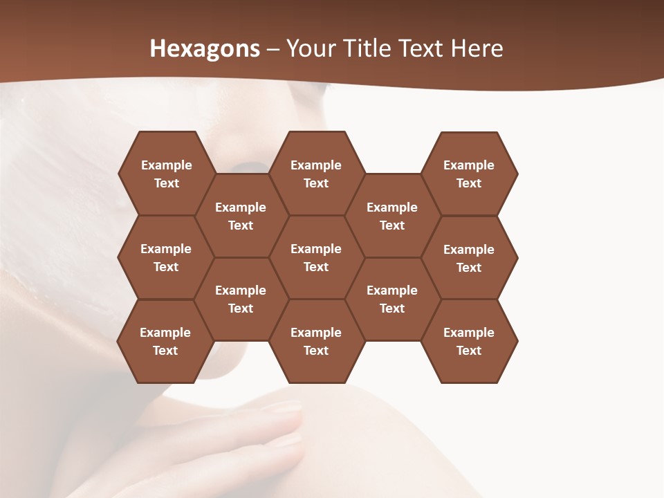 One Person Spa Put On PowerPoint Template