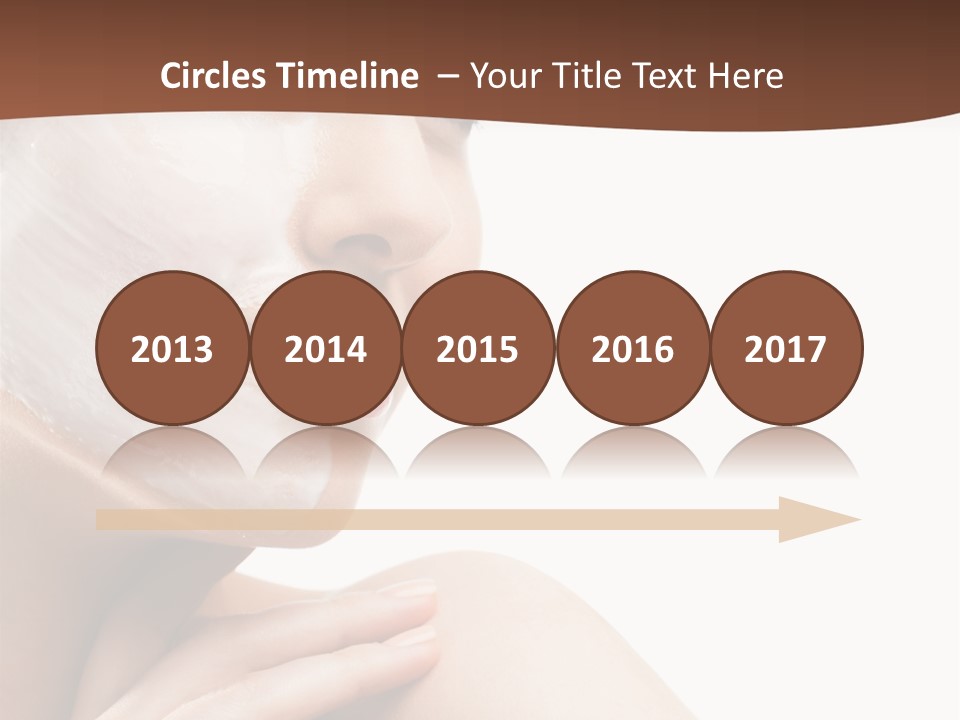 One Person Spa Put On PowerPoint Template