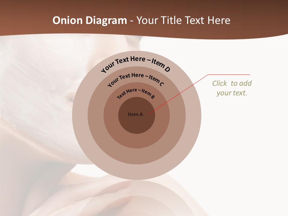 One Person Spa Put On PowerPoint Template