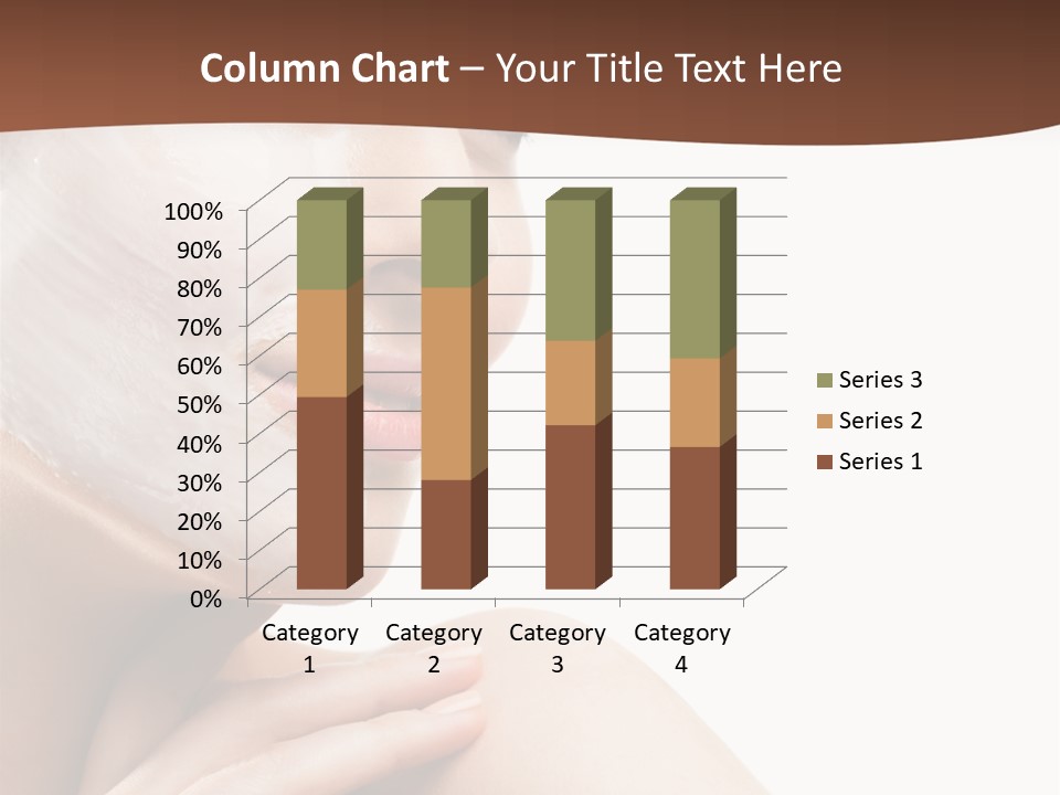 One Person Spa Put On PowerPoint Template