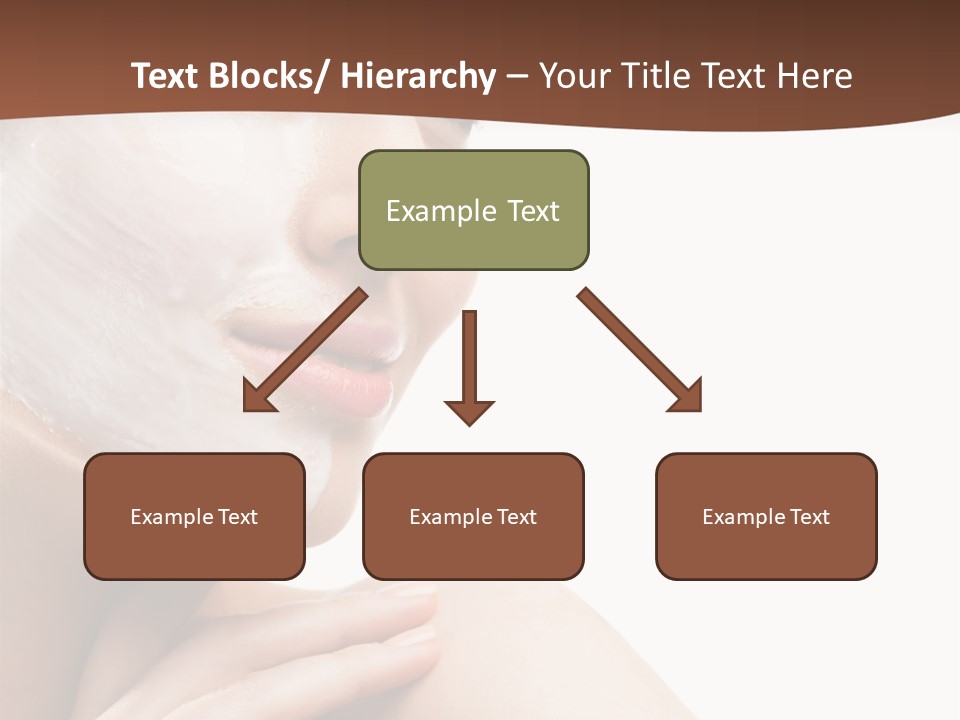 One Person Spa Put On PowerPoint Template