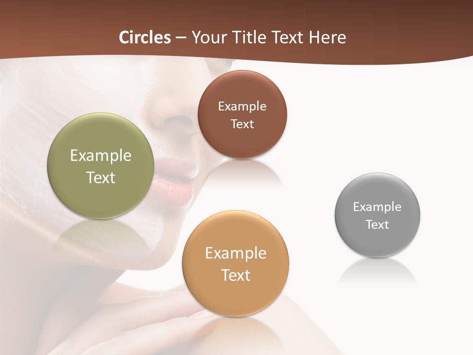 One Person Spa Put On PowerPoint Template