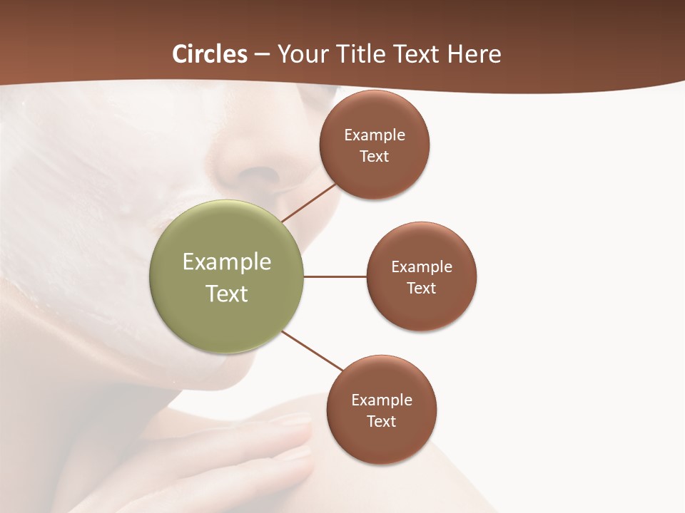 One Person Spa Put On PowerPoint Template