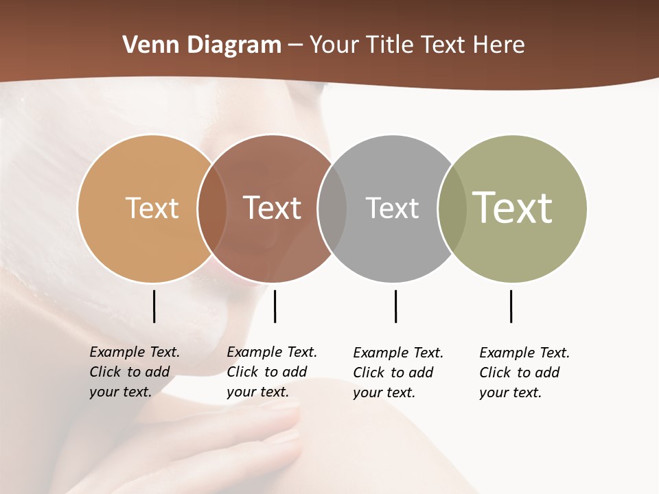 One Person Spa Put On PowerPoint Template