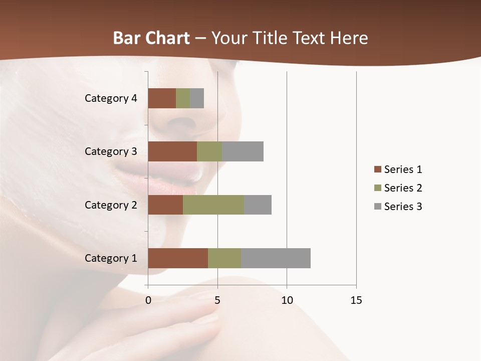 One Person Spa Put On PowerPoint Template