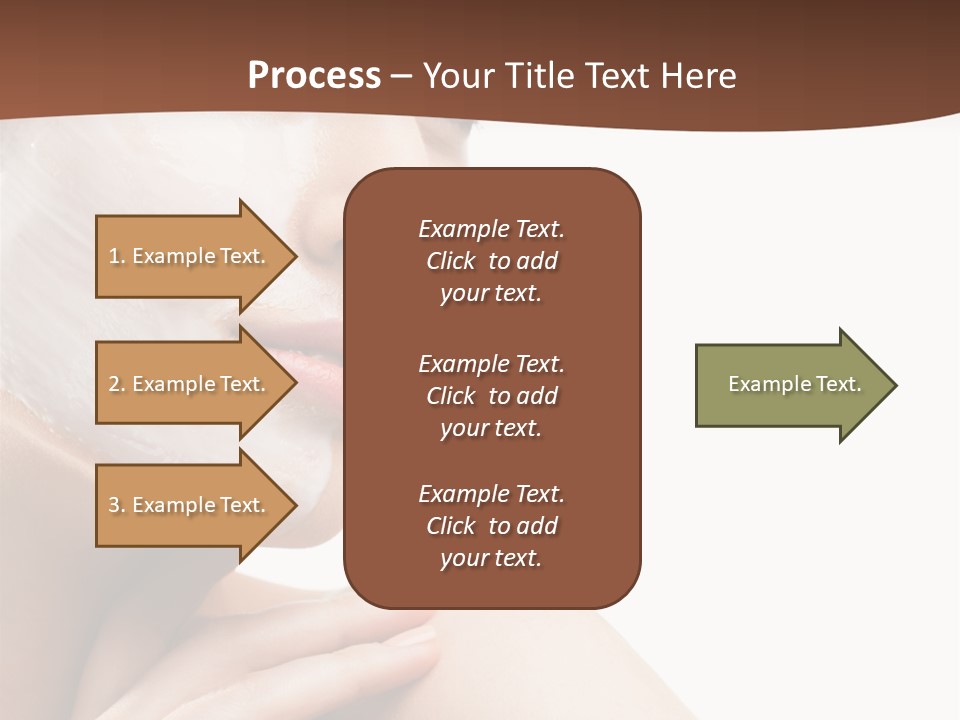 One Person Spa Put On PowerPoint Template