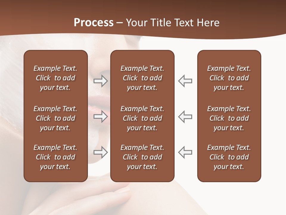 One Person Spa Put On PowerPoint Template