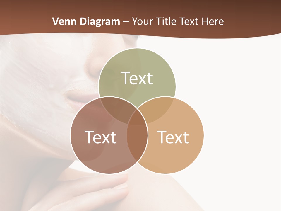 One Person Spa Put On PowerPoint Template