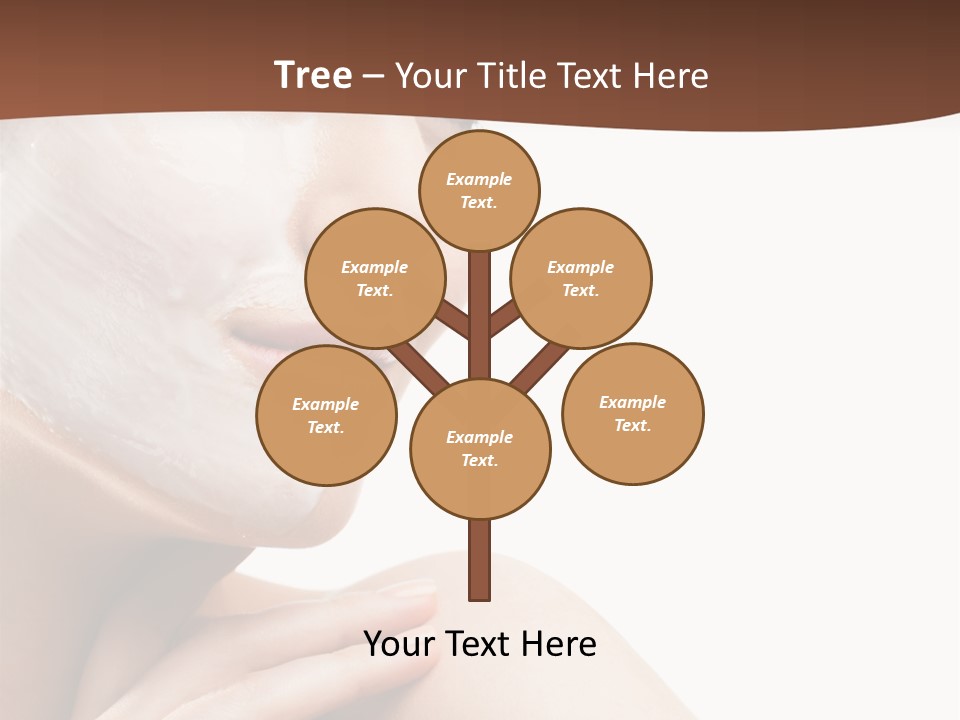 One Person Spa Put On PowerPoint Template