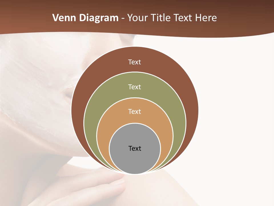 One Person Spa Put On PowerPoint Template