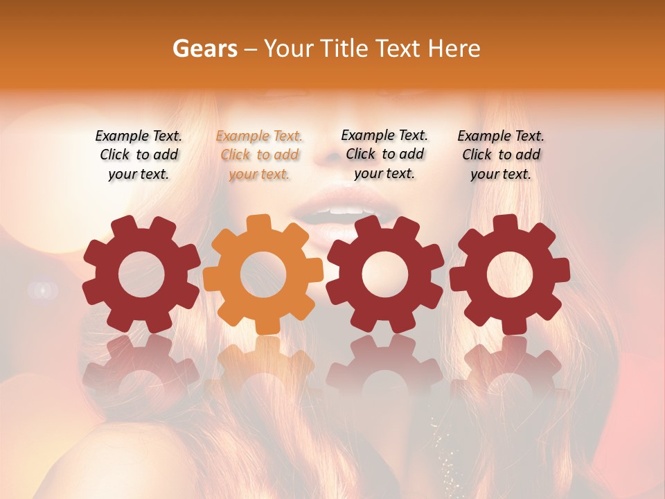 Care Celebrating Makeup PowerPoint Template