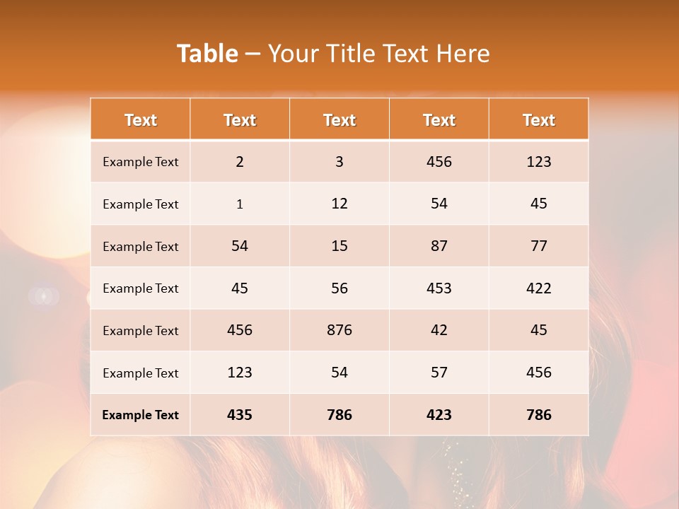 Care Celebrating Makeup PowerPoint Template