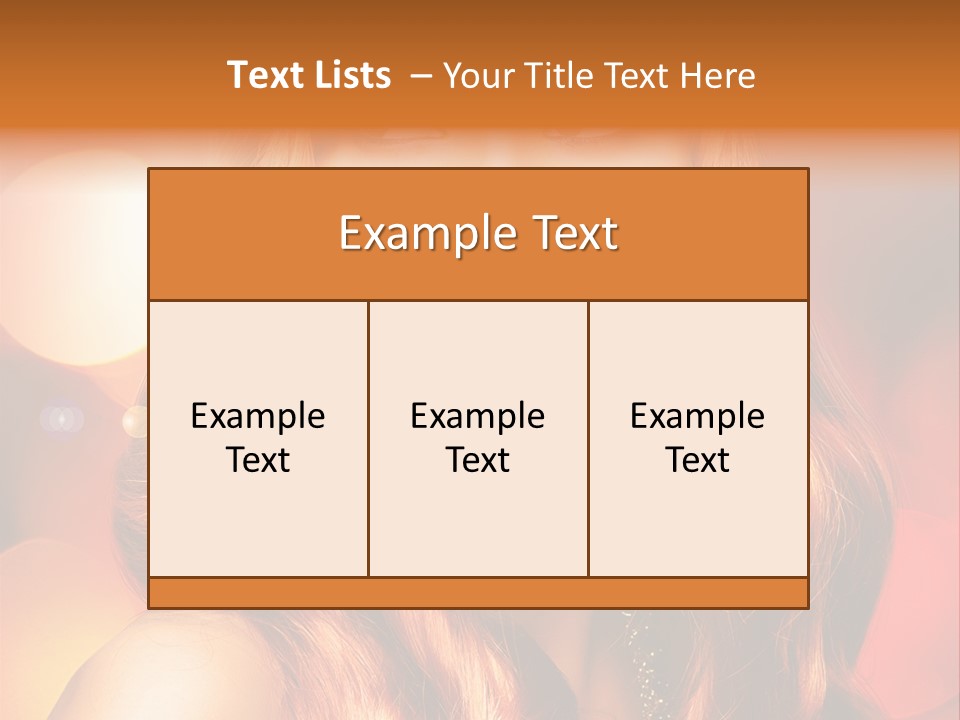 Care Celebrating Makeup PowerPoint Template