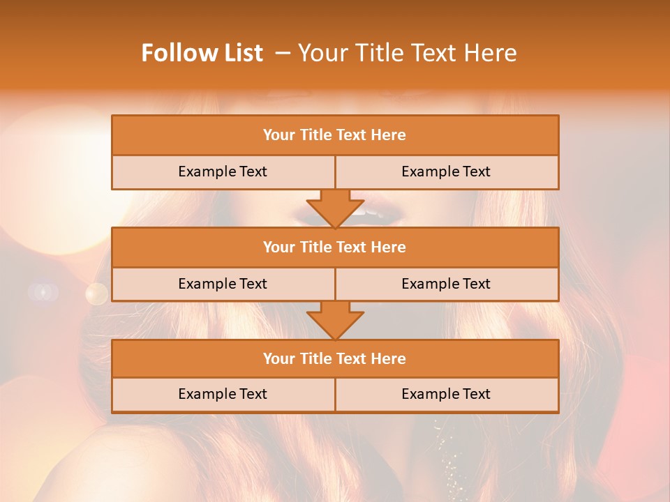 Care Celebrating Makeup PowerPoint Template