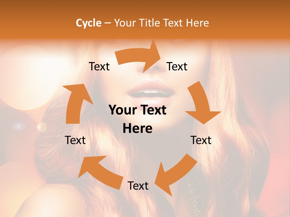 Care Celebrating Makeup PowerPoint Template