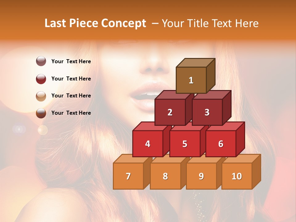 Care Celebrating Makeup PowerPoint Template