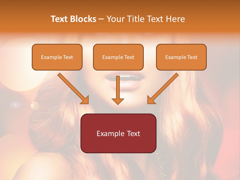 Care Celebrating Makeup PowerPoint Template