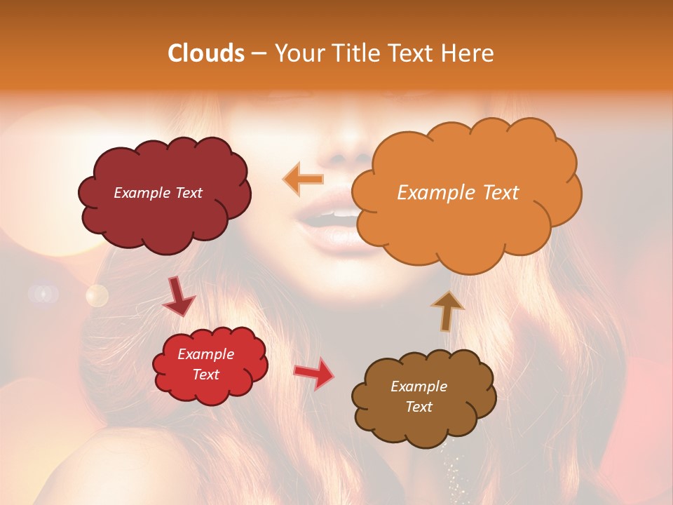 Care Celebrating Makeup PowerPoint Template