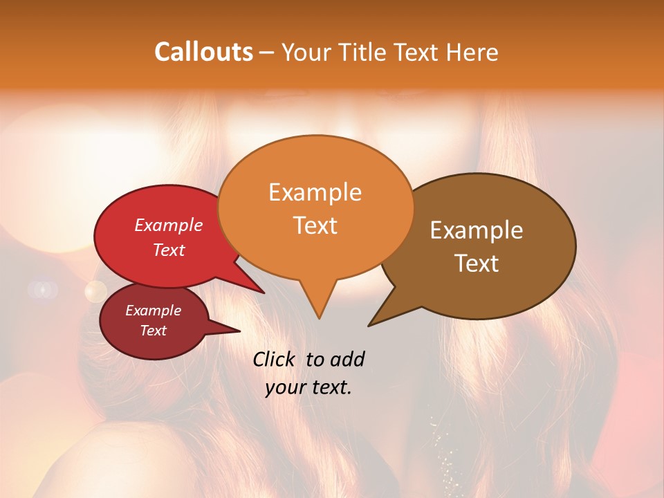 Care Celebrating Makeup PowerPoint Template