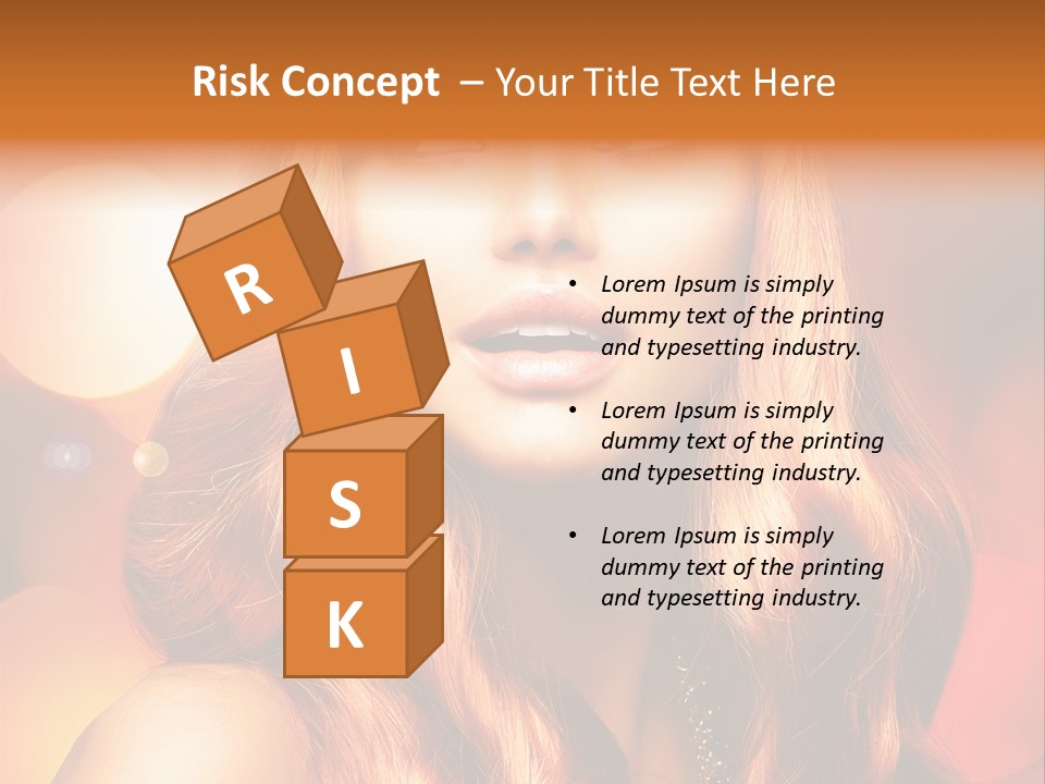 Care Celebrating Makeup PowerPoint Template