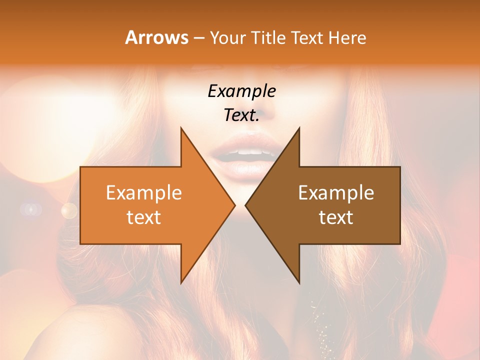 Care Celebrating Makeup PowerPoint Template