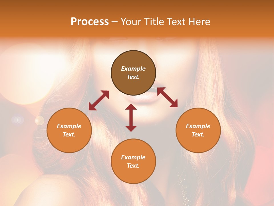 Care Celebrating Makeup PowerPoint Template