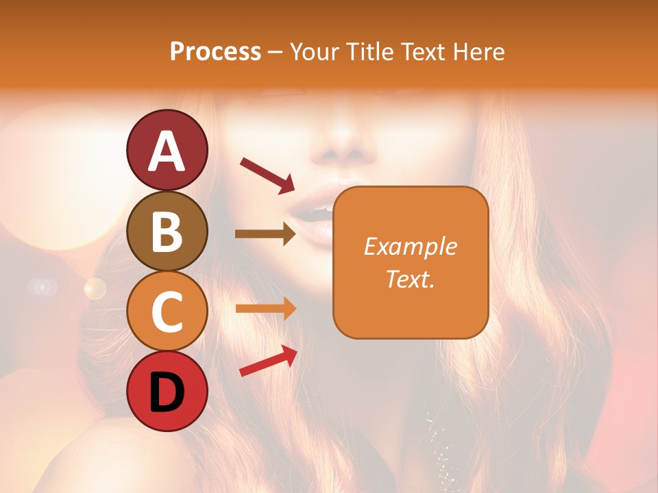 Care Celebrating Makeup PowerPoint Template