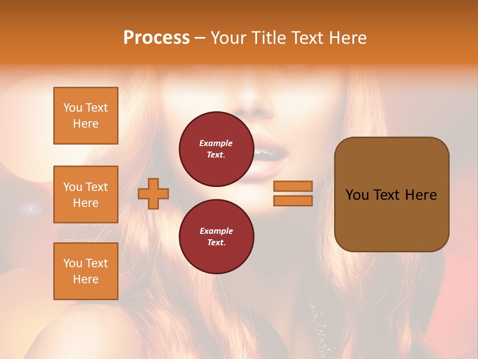 Care Celebrating Makeup PowerPoint Template