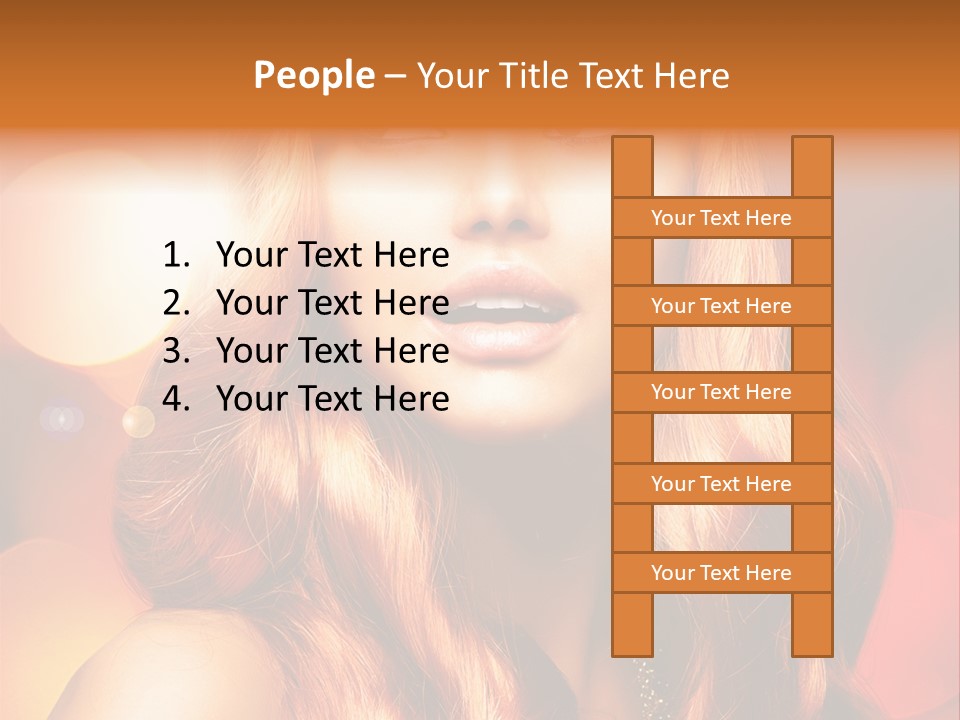 Care Celebrating Makeup PowerPoint Template