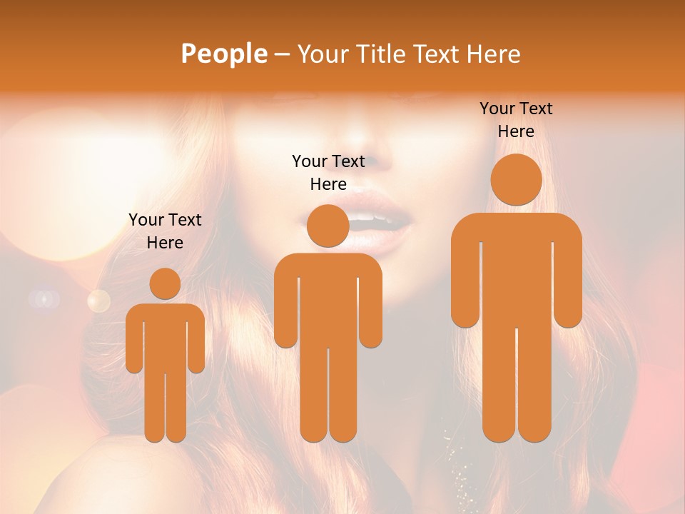 Care Celebrating Makeup PowerPoint Template