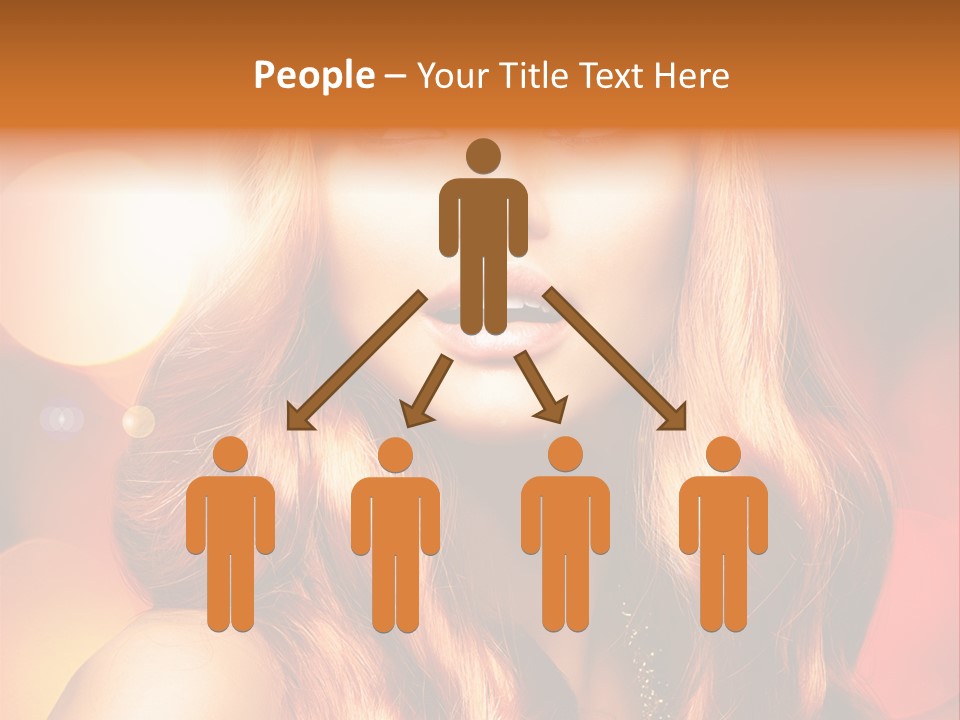 Care Celebrating Makeup PowerPoint Template