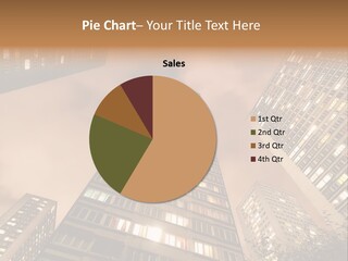 Midtown Urban Cityscape PowerPoint Template