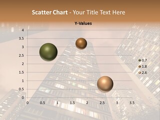 Midtown Urban Cityscape PowerPoint Template