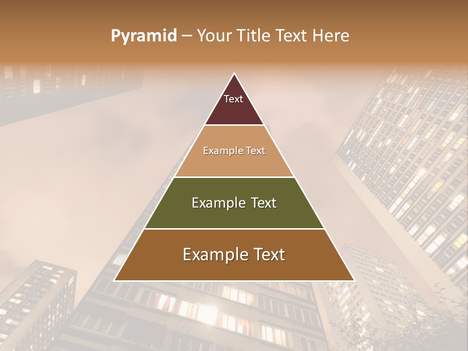 Midtown Urban Cityscape PowerPoint Template