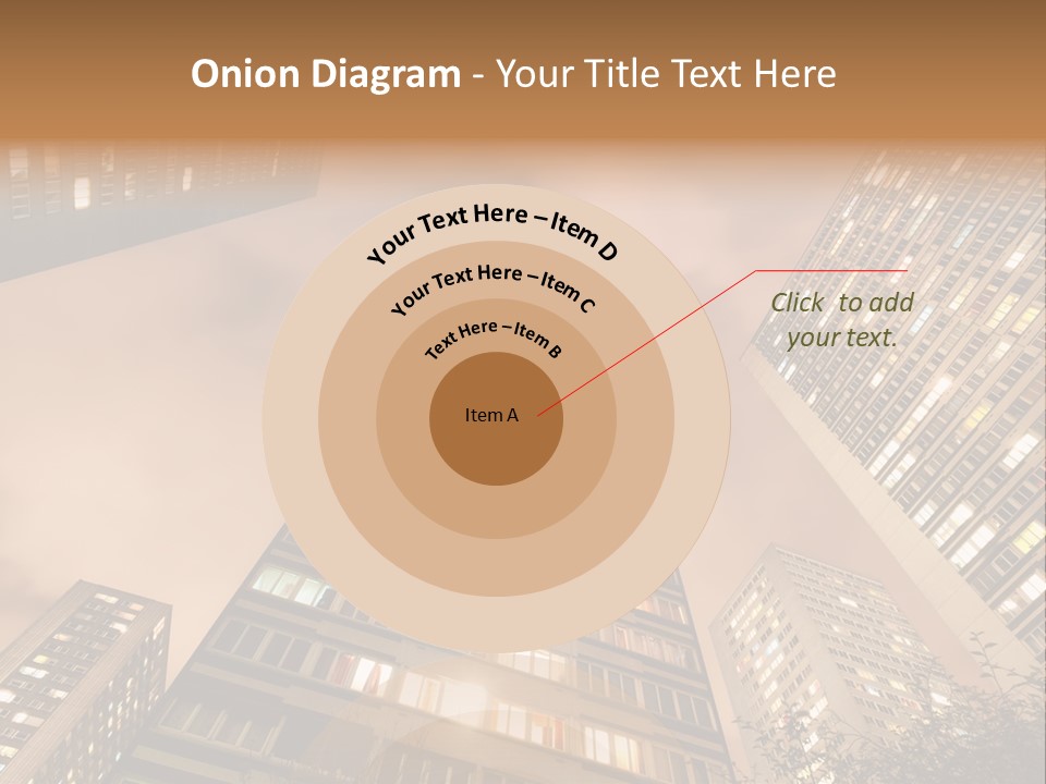 Midtown Urban Cityscape PowerPoint Template
