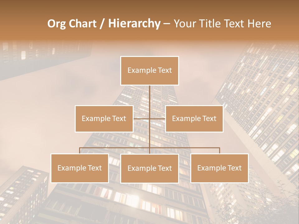 Midtown Urban Cityscape PowerPoint Template