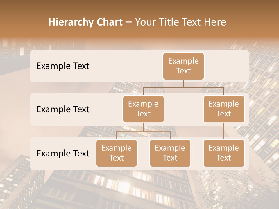 Midtown Urban Cityscape PowerPoint Template