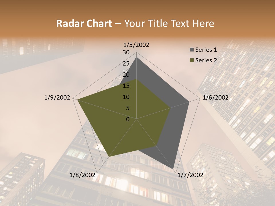Midtown Urban Cityscape PowerPoint Template