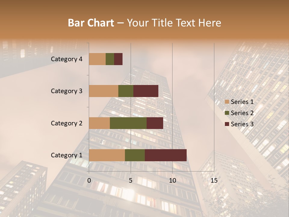 Midtown Urban Cityscape PowerPoint Template