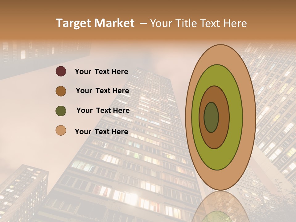 Midtown Urban Cityscape PowerPoint Template