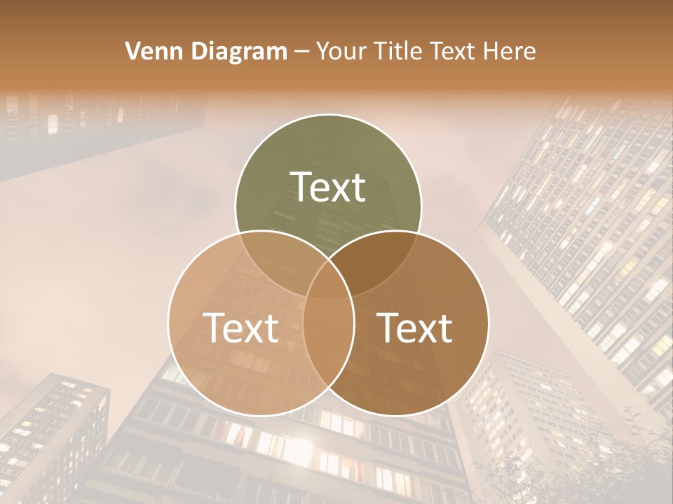 Midtown Urban Cityscape PowerPoint Template