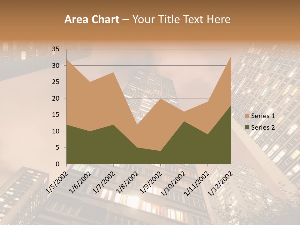 Midtown Urban Cityscape PowerPoint Template